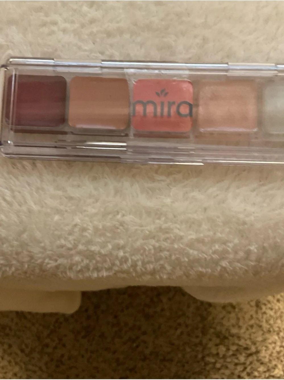 Neutral & Peach Eyeshadow Palette - 5 Shade Cream-to-Powder Set